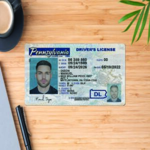 UPDATE USA PENNSYLVANIA-PA STATE DRIVING LICENSE TEMPLET IN PSD FORMATE 2024 FRONT AND BACK PART